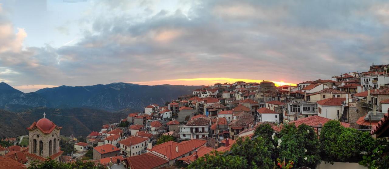 Ferienwohnung Cozy Attic Arachova Exterior foto